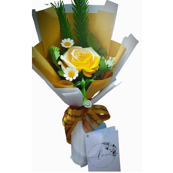 Bó Hoa Hồng Đơn Giấy Mĩ Thuật Cathy