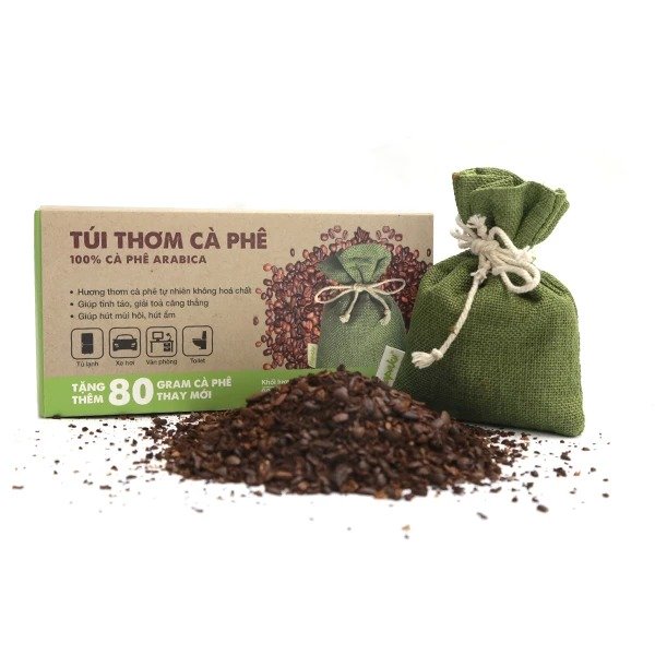 Túi Thơm Hapaku Cà Phê 2 Trong 1