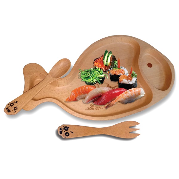 Khay Ăn Em Bé_Cá