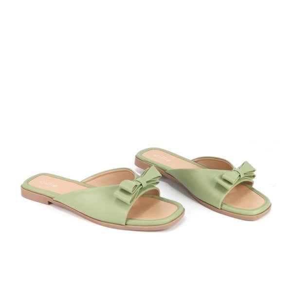 Dép Nơ Màu Xanh Cillie 1194 (Store 5703)