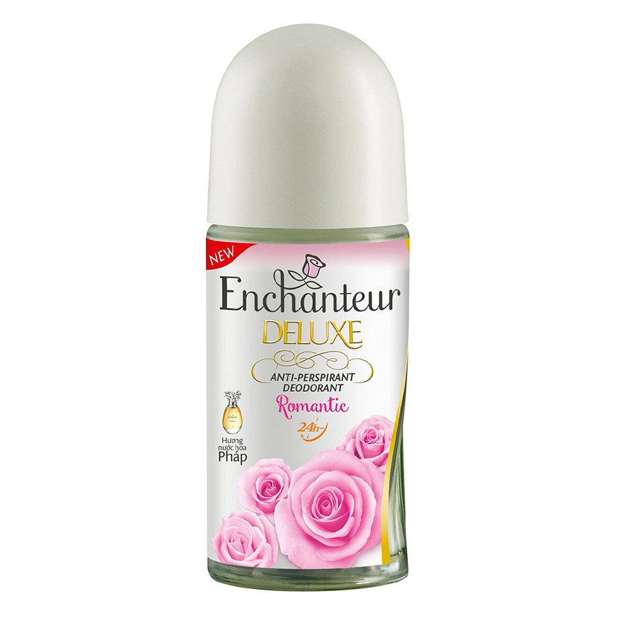 Lăn Khử Mùi Trắng Da Hương Nước Hoa Enchanteur Romantic 50Ml
