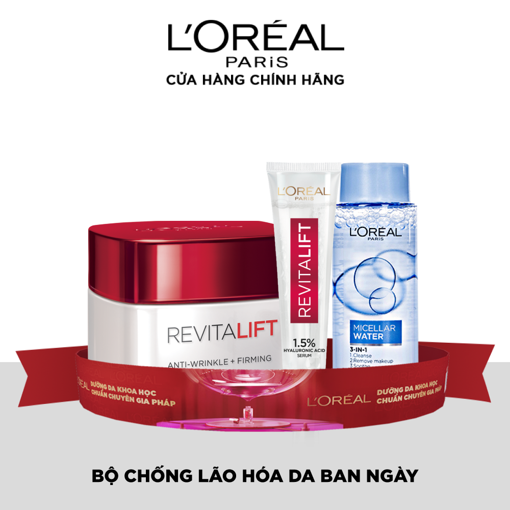 Kem Chống Lão Hóa Bundle Ngày 50Ml + Ha Sr7.5 + Mcl30