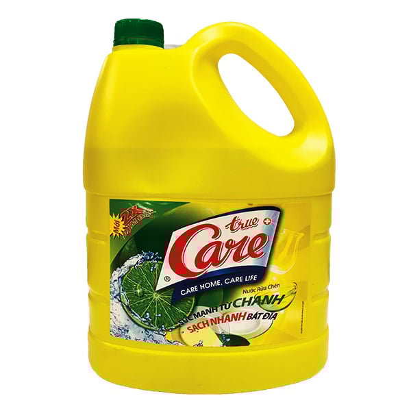 Nước Rửa Chén True Care Hương Chanh 4Kg