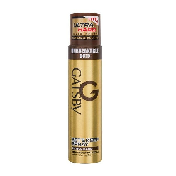 Keo Xịt Tóc Gatsby Ultra Hard 250Ml