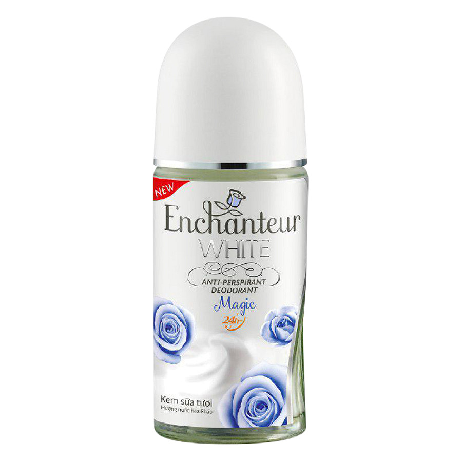 Lăn Khử Mùi Trắng Da Enchanteur Magic 50Ml