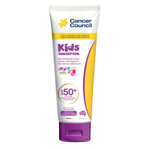 Kem Chống Nắng Trẻ Em Cancer Council Uv Spf50+ 110Ml