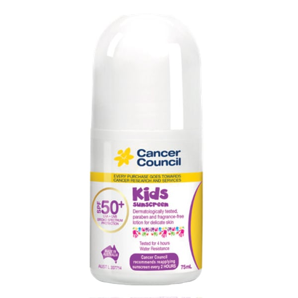 Kem Chống Nắng Trẻ Em Cancer Council Uv Spf50+ 75Ml