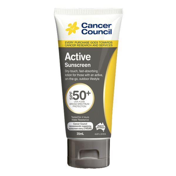 Kem Chống Nắng Năng Động Cancer Council UV SPF50+ 35ml
