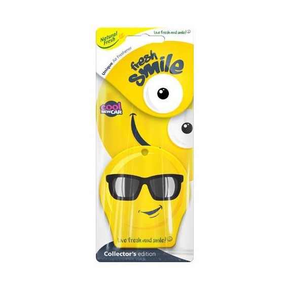 Miếng Thơm Treo Xe Fresh Smile Cool New Car