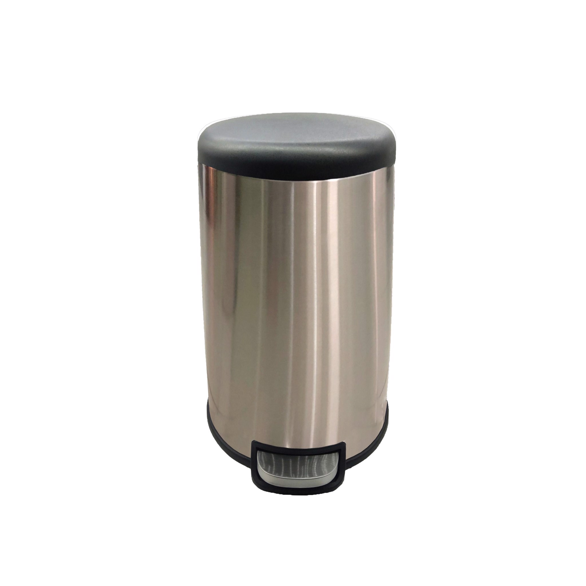 Thùng Rác Đạp Giảm Thanh Inox 12L