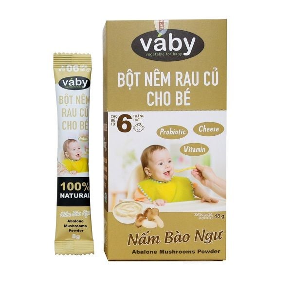 Bột Nêm Rau Củ Cho Bé – Nấm Bào Ngư Hộp 48g (6 x gói 8g) Chín Nghĩa – Chín Nghĩa Foods >>> top1shop >>> aeoneshop.com