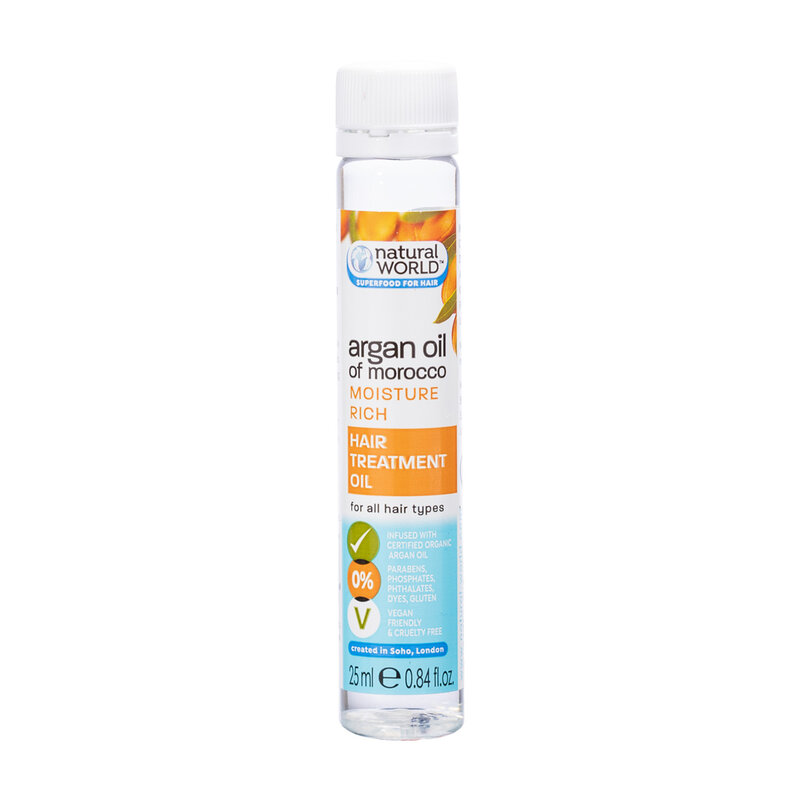Dầu Dưỡng Tóc Natural World Moisture Rich 25Ml