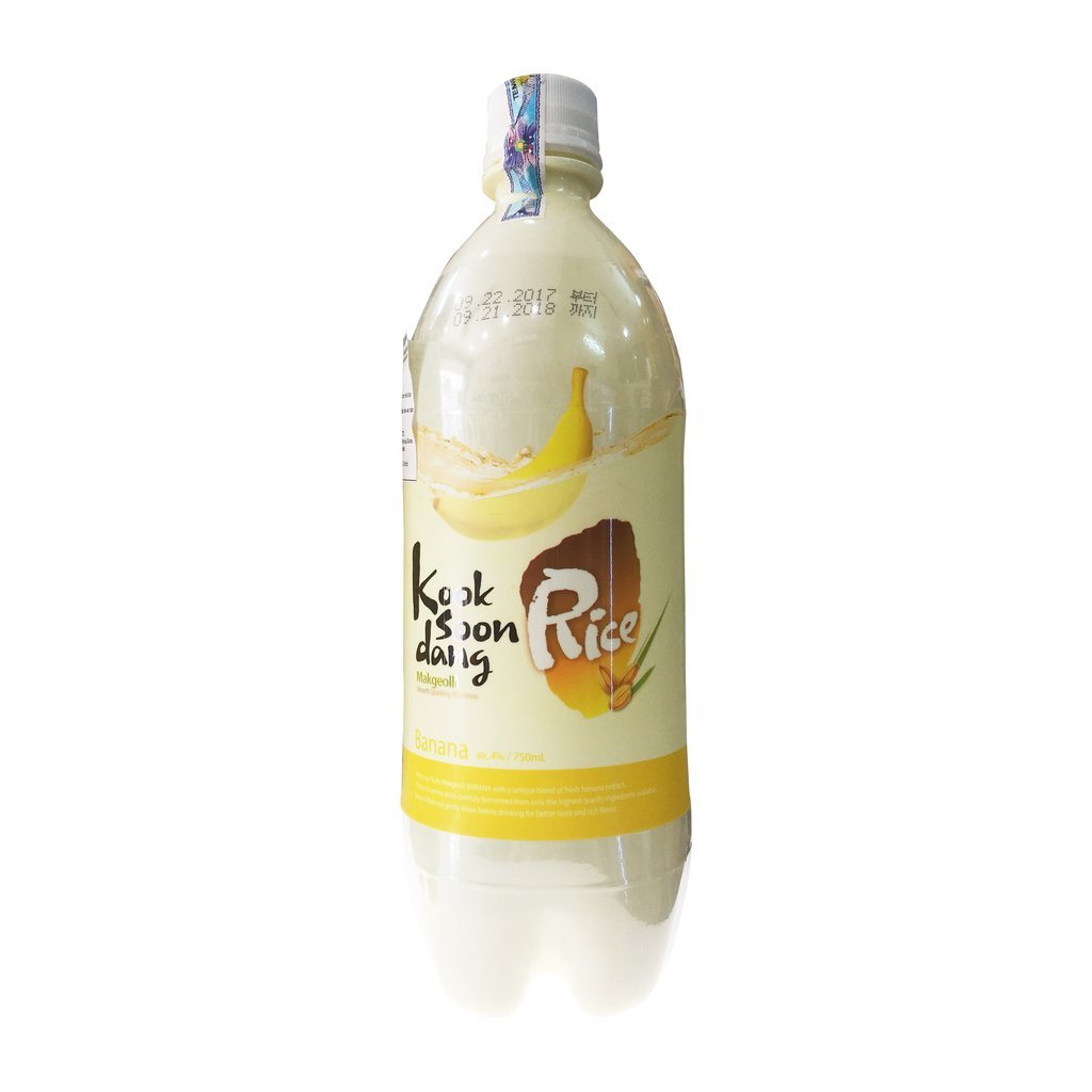 Nước Gạo Lên Men Makgeolli Chuối 750Ml 4%