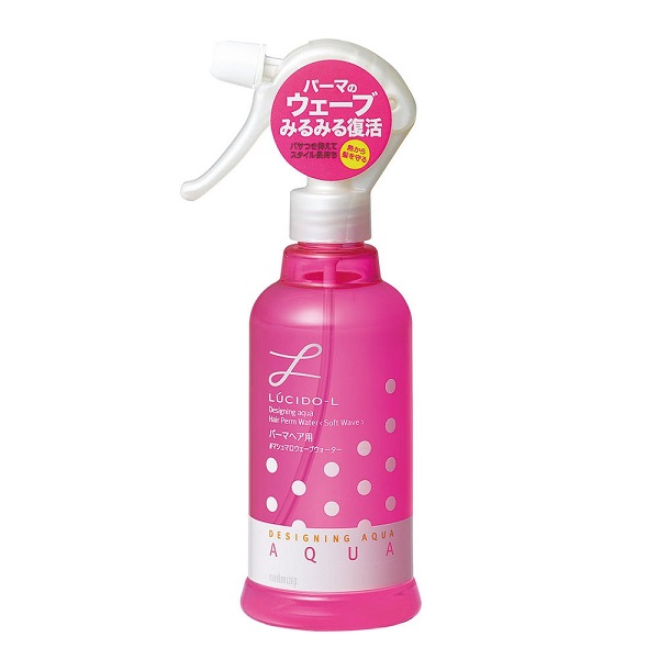 Xịt Tạo Kiểu Tóc Uốn Lúcido - L Designing Aqua Hair Perm Water 250Ml