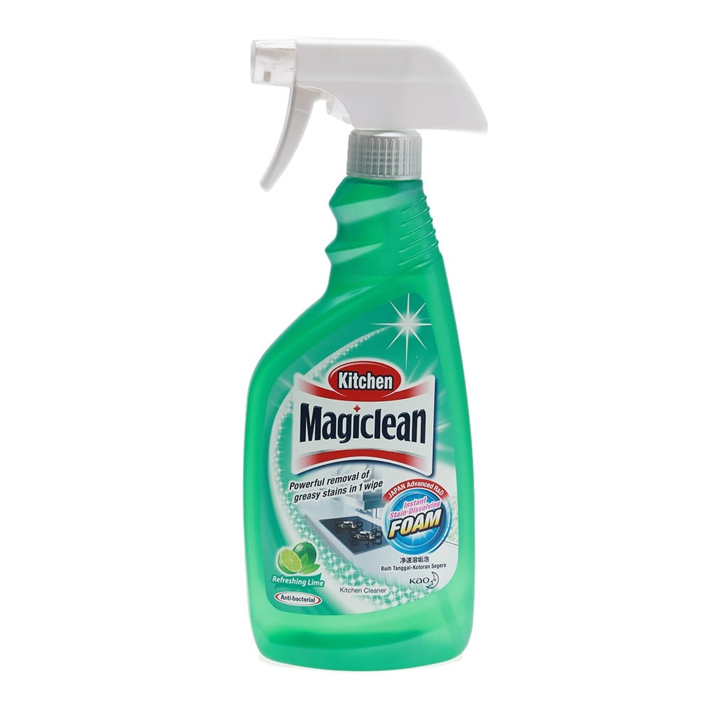 Nước Lau Bếp Magiclean - Hương Chanh 500Ml | Magiclean Kitchen Cleaner (Refreshing Lime) Bottle 500Ml