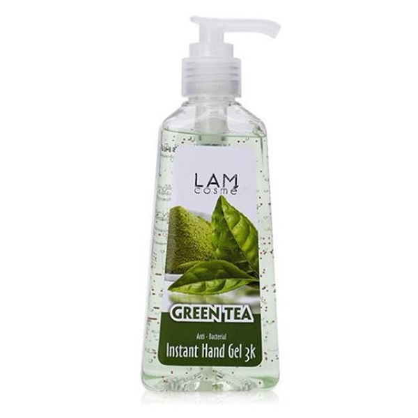 Gel Rửa Tay Khô 3K Hương Trà Xanh Lamcosmé 240Ml