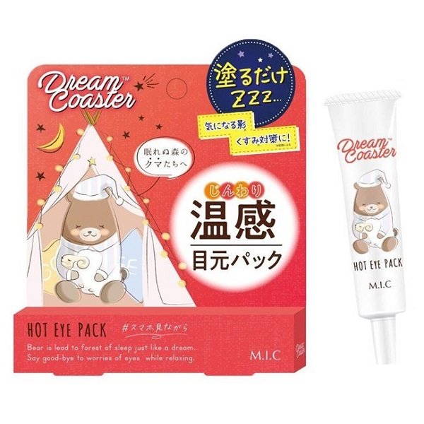 Kem Nóng Tiêu Thâm Quầng, Dưỡng Trắng & Chống Lão Hóa Vùng Mắt White Label Dream Coaster Hot Eye Pack 15G