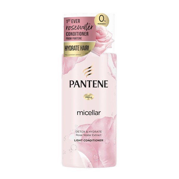 Dầu Xả Pantene Micellar Detox & Hydrate Rose 300Ml