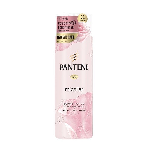 Dầu Xả Pantene Micellar Dextox & Hydrate Rose 530Ml