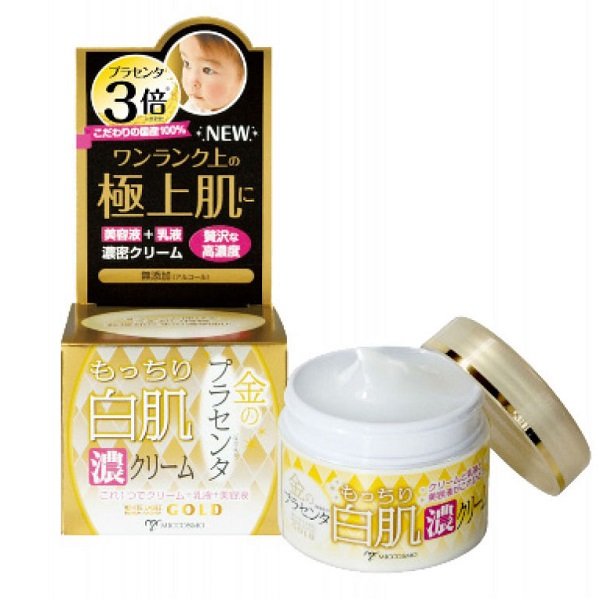 Kem Dưỡng Trắng Da, Chống Lão Hóa Từ Nhau Thai & Collagen White Label Premium Placenta Rich Gold Cream 60G