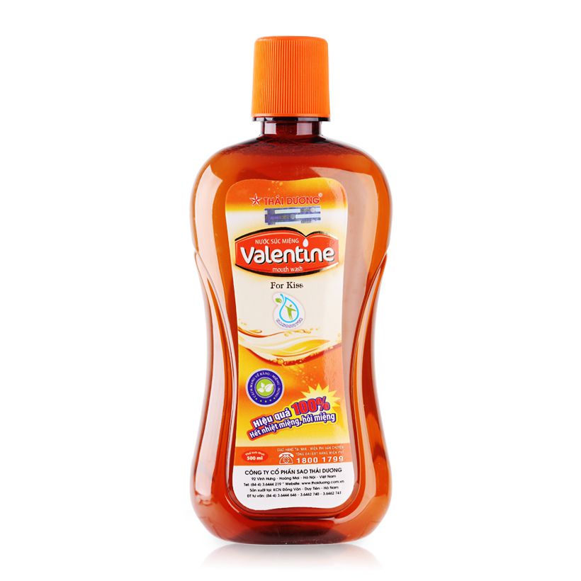Nước Súc Miệng Valentine - For Kiss 500Ml