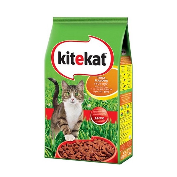 Thức Ăn Mèo Vị Cá Ngừ Kitekat Túi 1.4Kg