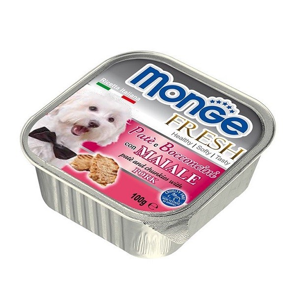 Pate Chó Vị Thịt Heo Monge 100G 309C