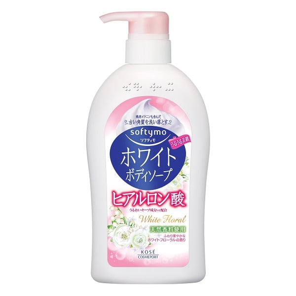 Sữa Tắm Kosé Cosmeport Softymo White Body Soap (White Floral) 600Ml
