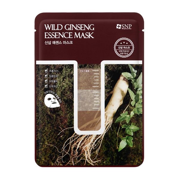 Mặt Nạ Dưỡng Da Tính Chất Nhân Sâm Dại SNP Wild Ginseng Essence Mask 25ml (WN)