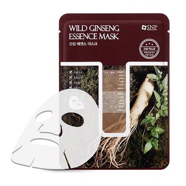 Mặt Nạ Dưỡng Da Tính Chất Nhân Sâm Dại SNP Wild Ginseng Essence Mask 25ml (WN)