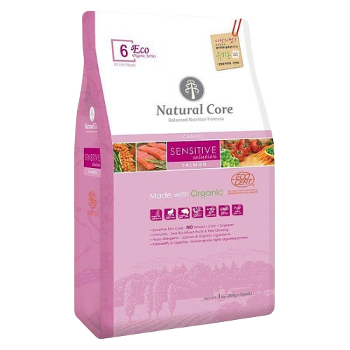 Thức Ăn Cho Chó Nhạy Cảm Vị Cá Hồi Natural Core Eco601Sb 1Kg