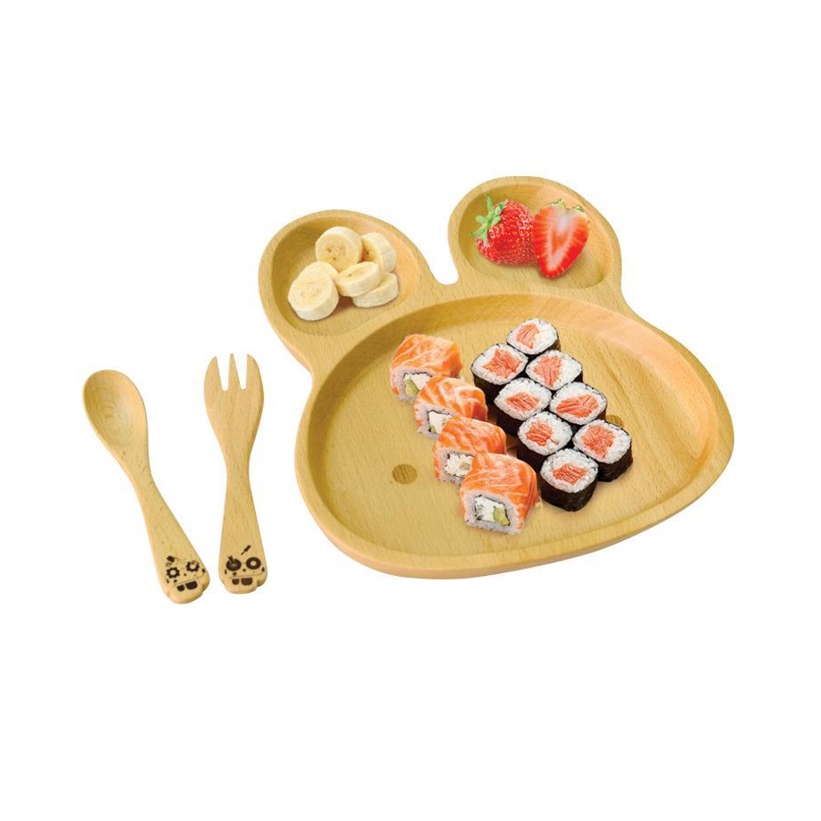 Khay Ăn Em Bé_Thỏ