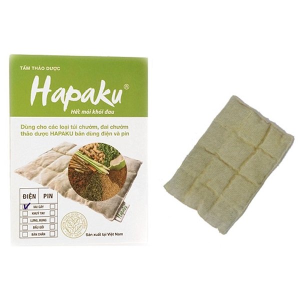 Tấm Thảo Dược Thay Thế Của Đai Chườm Khuỷu Tay Cắm Điện - Hapaku