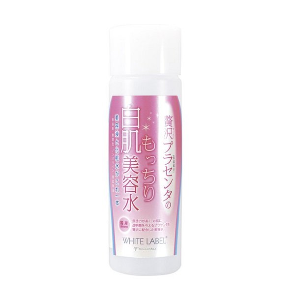 Nước Hoa Hồng Se Khít Lỗ Chân Lông Dưỡng Trắng Da White Label Premium Placenta Essence 180Ml