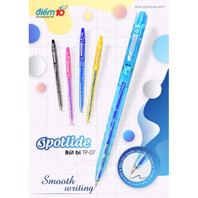 Bút Bi Xanh Tp - 07