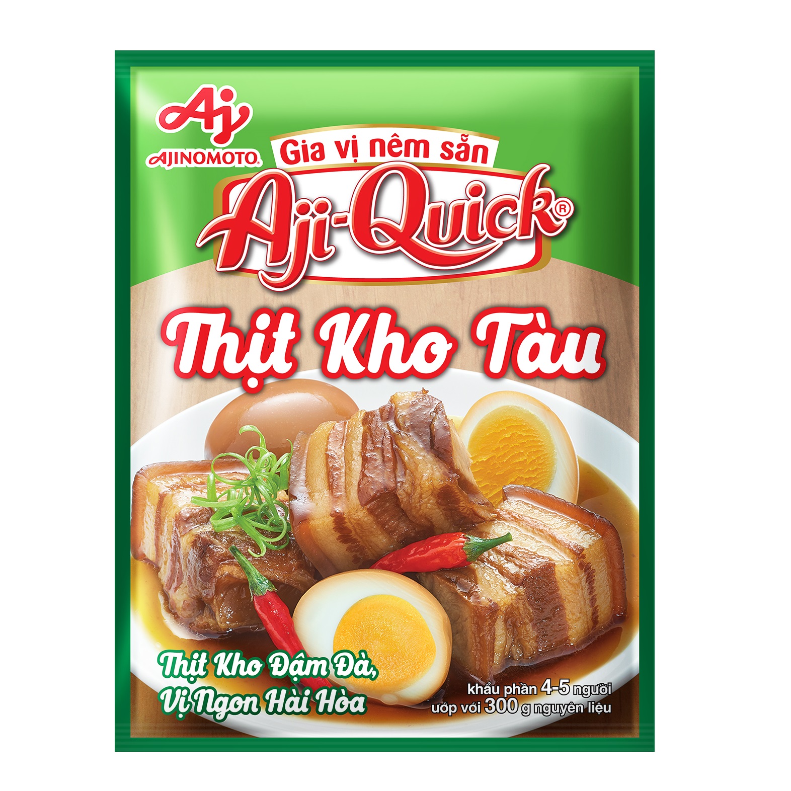 Gia Vị Nêm Sẵn Aji - Quick Thịt Kho Tàu 32G