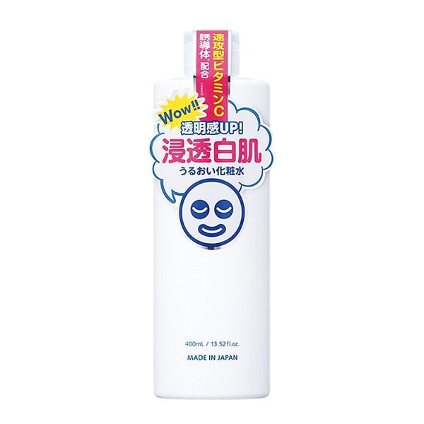 Nước Cân Bằng Dưỡng Trắng Da Mirei Transparent White Lotion 400Ml