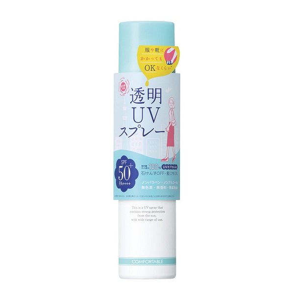 Xịt Chống Nắng Shigaisen Yohou Transparent Uv Spray Spf50 Pa+++ 150G