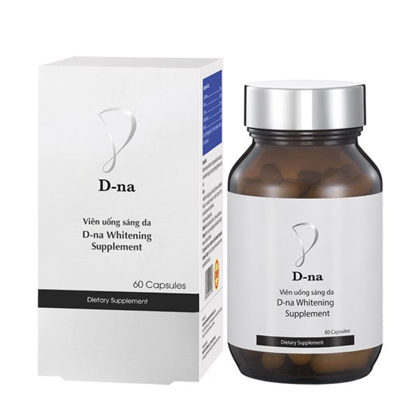 Thực Phẩm Bảo Vệ Sức Khỏe Viên Uống Sáng Da D - Na Whitening Supplement Hộp 60 Viên