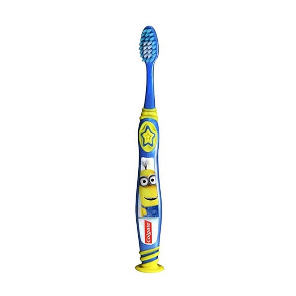 Bàn Chải Đánh Răng Colgate Minion Twin Dành Cho Bé Từ 5 - 9 Tuổi (Màu Ngẫu Nhiên)
