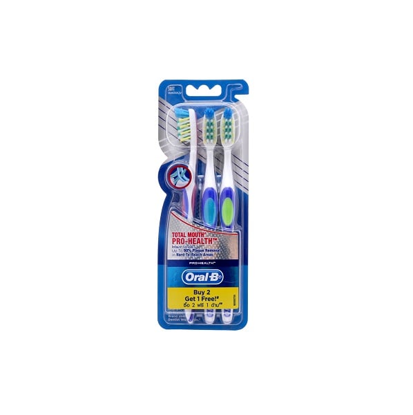 Bàn Chải Đánh Răng Oral - B Pro Health Vĩ 3 Chiếc