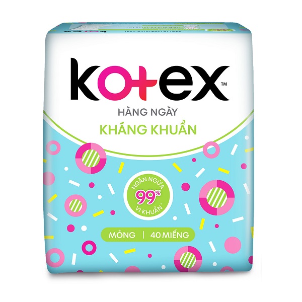 Băng Vệ Sinh Kotex Hàng Ngày Hương Tự Nhiên 40/24