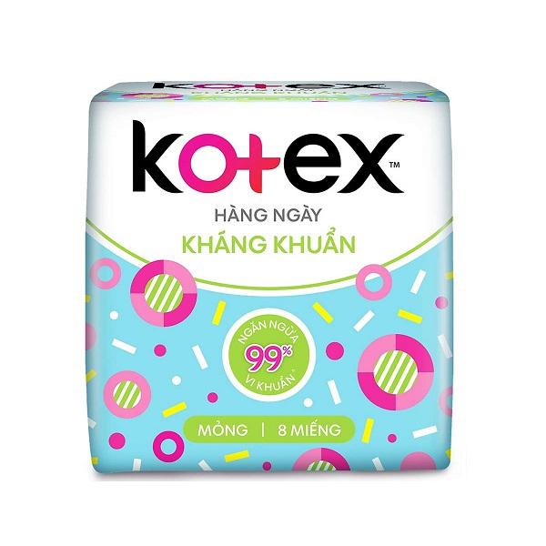 Băng Vệ Sinh Kotex Hàng Ngày Hương Tự Nhiên 8/48