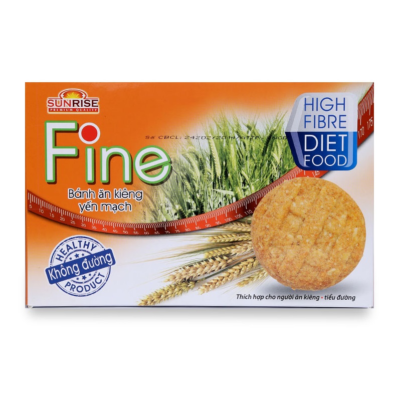 Bánh Ăn Kiêng Fine Yến Mạch - Hộp 178G