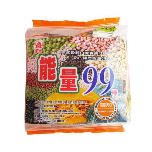Bánh Cuộn Dinh Dưỡng 12 Loại Ngũ Cốc Vị Bí Đỏ 180G