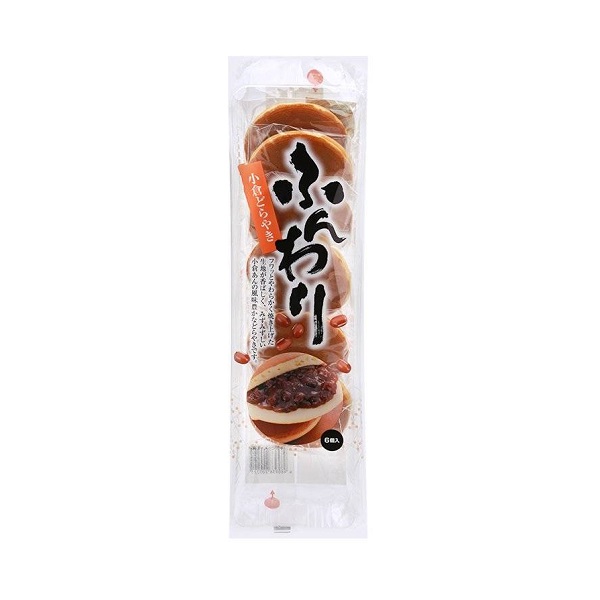 Bánh Funwari Ogura Dorayaki 6Pc Shimizushokuhin 290G