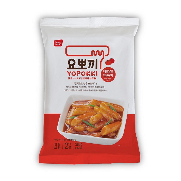 Bánh Gạo Topokki Young Poong Vị Cay Ngọt - Sweet & Spicy Topokki 280G