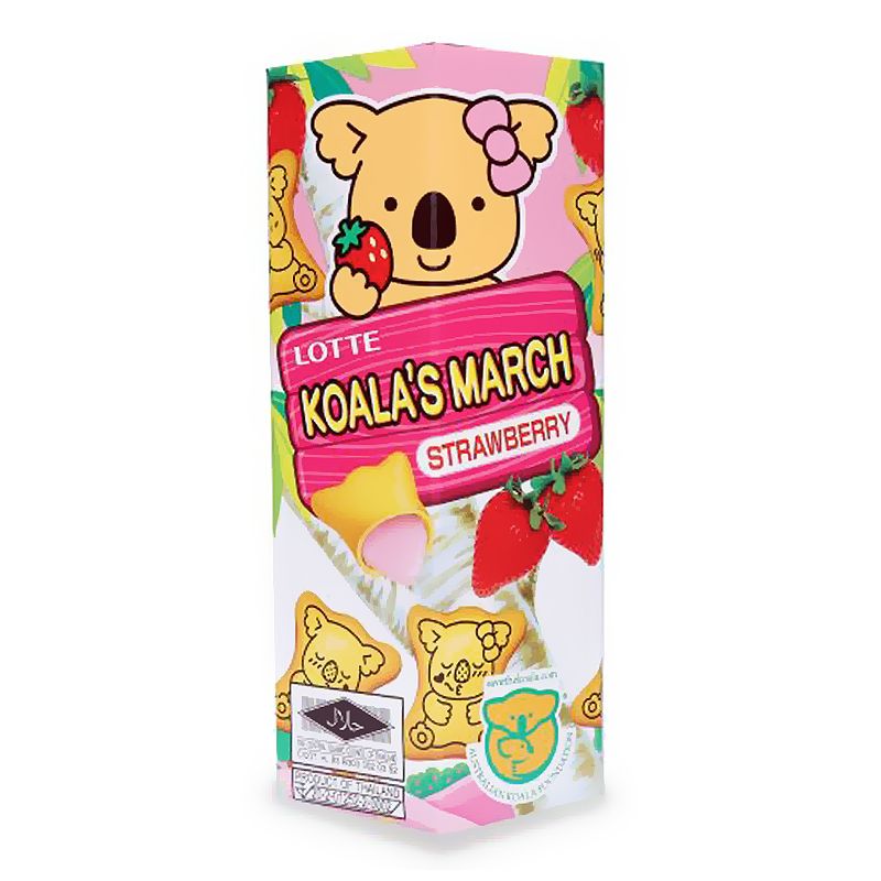 Bánh Gấu Koala March Hương Dâu 37G