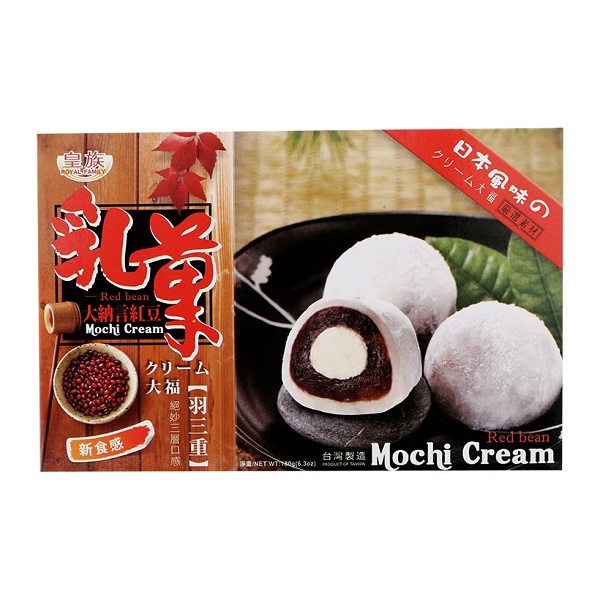 Bánh Mochi Kem Đậu Đỏ Royal Family 180G