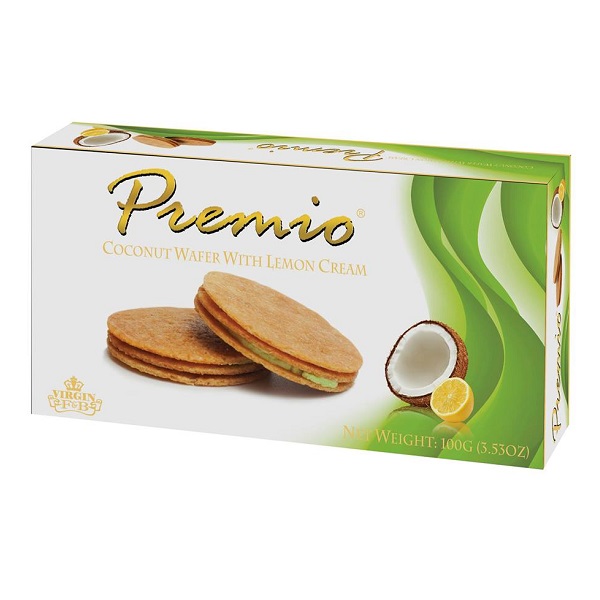 Bánh Kem Hương Vị Chanh Premio Lemon Cream 100G